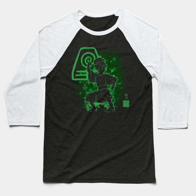 The Earth Style Baseball T-Shirt by Soulkr